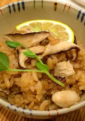 簡単本格しいたけの炊き込みご飯-レシピのメイン写真
