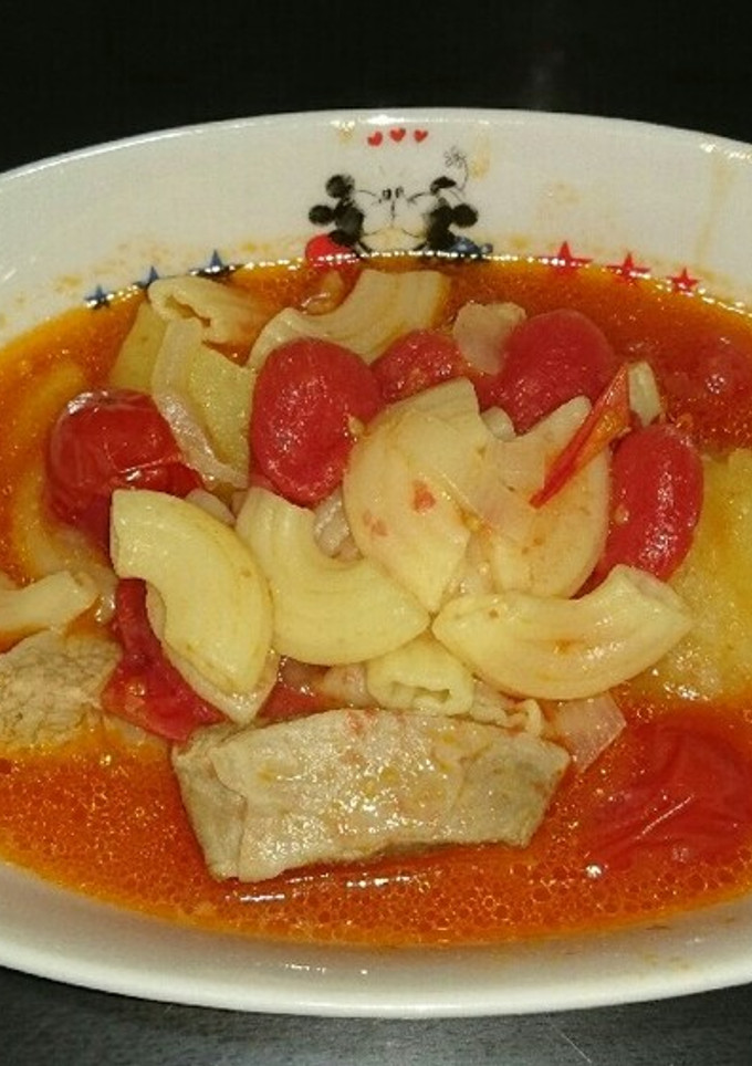 簡単✨豚肉とミニトマトのスープ～-レシピのメイン写真