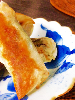 焼き春巻き☆冷蔵庫にあるもので-レシピのメイン写真