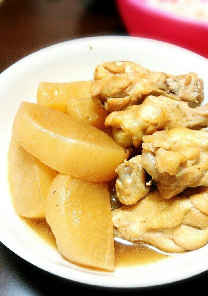 炊飯器で大根と手羽元の煮物♪-レシピのメイン写真