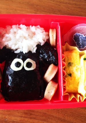 キャラ弁〜ひつじのショーン-レシピのメイン写真