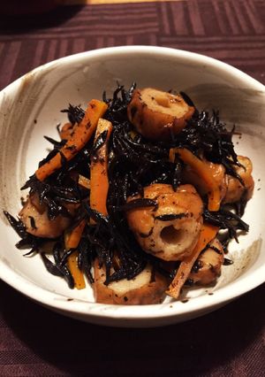 ちくわと人参で☆ひじき煮物-レシピのメイン写真