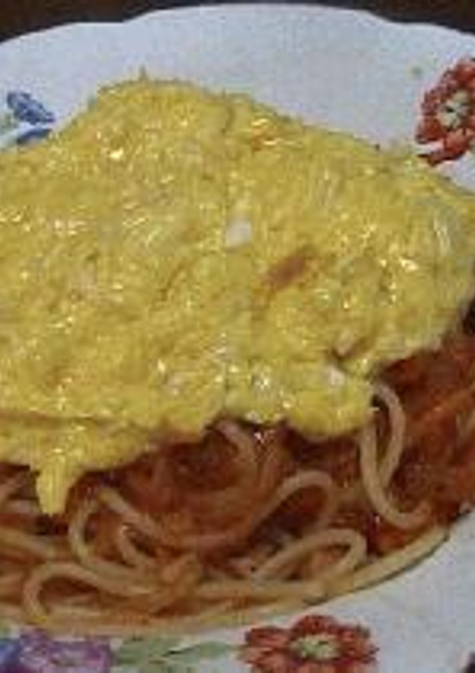 トマトソースと卵のパスタ-レシピのメイン写真