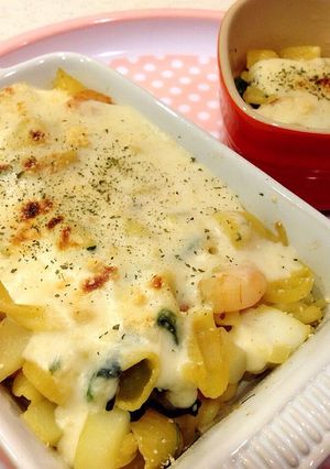 簡単☆ワンポットパスタでグラタン-レシピのメイン写真