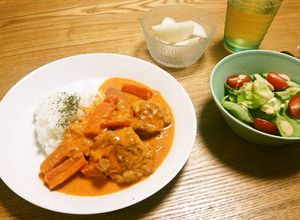 トマトペーストで☆チキントマトクリーム煮-レシピのメイン写真