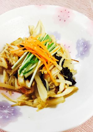 辛いはずの大根の先を活用！炒め和え-レシピのメイン写真