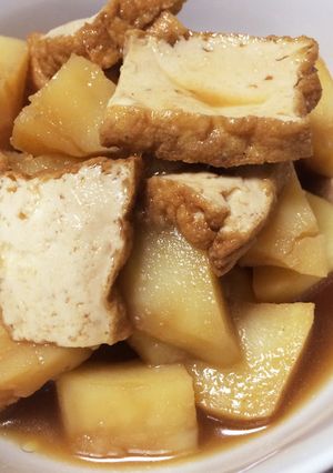 優しい味♫じゃが芋と生揚げの煮物-レシピのメイン写真
