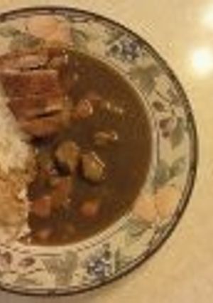 月見カツカレー-レシピのメイン写真