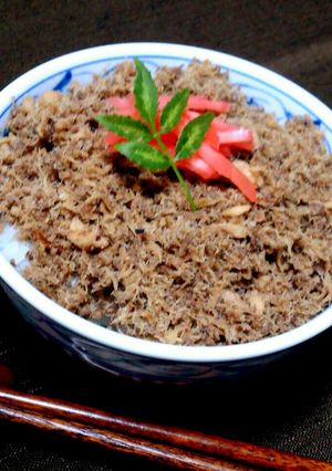 鯖のそぼろ丼-レシピのメイン写真