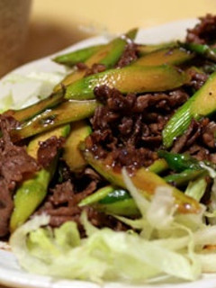 牛肉とアスパラのオイスター炒め♪-レシピのメイン写真