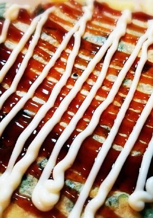 ＊小麦粉で！空芯菜のじゃがのみ焼き＊-レシピのメイン写真