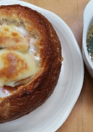 秋のパングラタンみたいなパンだ！-レシピのメイン写真