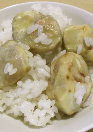 栗おこわ　シンプルに、そして栗はいっぱい-レシピのメイン写真