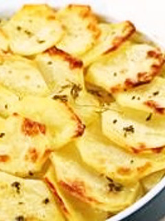 ポテトと玉ねぎのオーブン焼き-レシピのメイン写真
