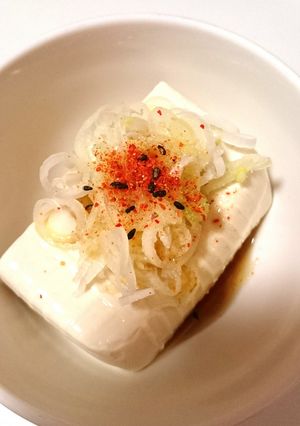 節約☆おつまみ☆簡単☆ネギ塩☆冷奴-レシピのメイン写真