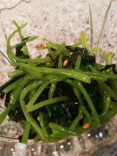 三つ葉大量消費!塩昆布三つ葉(ナムル風)-レシピのメイン写真