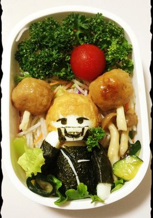 キャラ弁・セカオワANTI -HERO-レシピのメイン写真