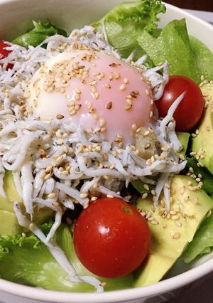 アボカドしらす丼-レシピのメイン写真
