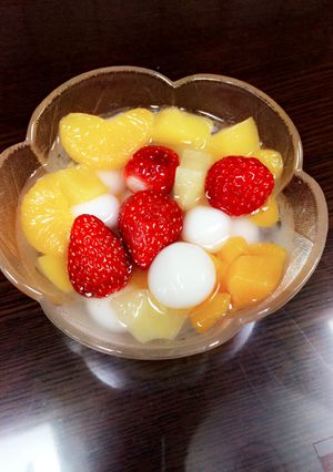 白玉フルーツポンチ-レシピのメイン写真