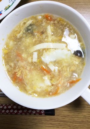 とろーり中華スープ♡-レシピのメイン写真