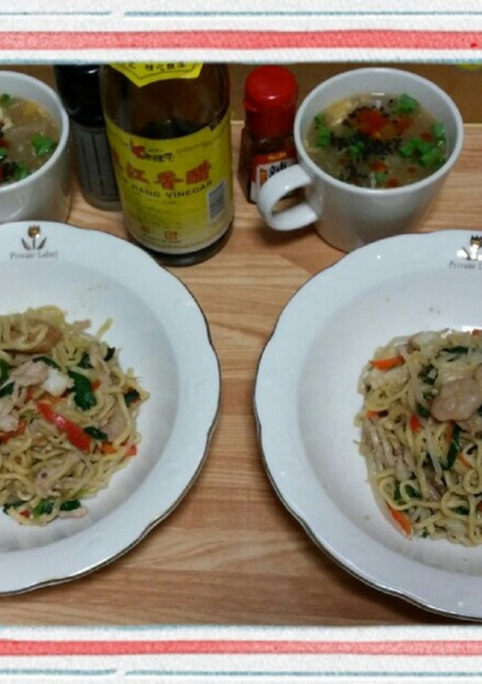 上海・五目焼そば★中華スープ付き★-レシピのメイン写真