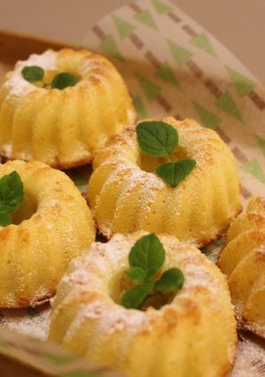 オレンジクグロフケーキ-レシピのメイン写真