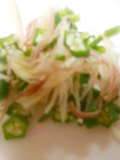オクラとみょうが ご飯の友に 超簡単 -レシピのメイン写真