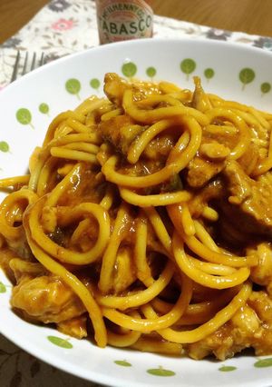 ミートソース缶で簡単♪ワンポットパスタ☆-レシピのメイン写真