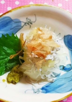 玉ねぎとしらすのポン酢がけ-レシピのメイン写真