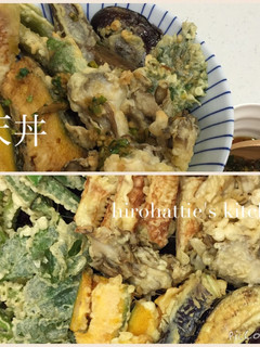 夏野菜で天丼☆香味つゆをかけて☆-レシピのメイン写真