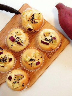 秋の味覚★さつまいもマフィン★-レシピのメイン写真