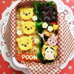 รูปของ ツムツム プーさん⭐簡単キャラ弁⭐