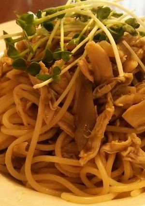 鶏肉とマイタケのパスタ-レシピのメイン写真