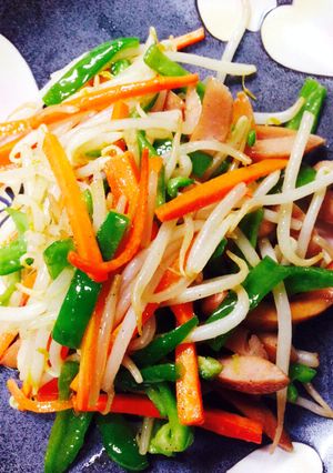 もやしで野菜炒め-レシピのメイン写真