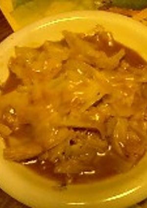 キャベツのとろりんカレー炒め-レシピのメイン写真