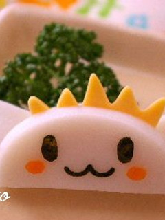蒲鉾シナモン(キャラ弁用オカズ)-レシピのメイン写真