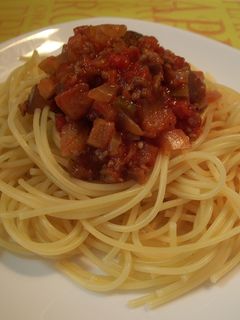 野菜ゴロゴロ☆具だくさんミートソース-レシピのメイン写真