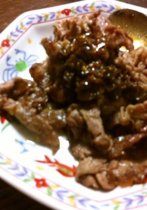 焼き肉三升漬けのせ-レシピのメイン写真