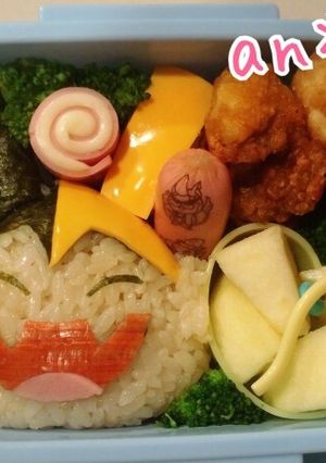 キャラ弁 でんぱく小僧 妖怪ウォッチ-レシピのメイン写真