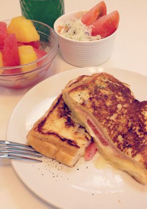 簡単★カフェ風クロックムッシュ★-レシピのメイン写真