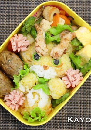 とらじろう 妖怪ウオッチ キャラ弁-レシピのメイン写真