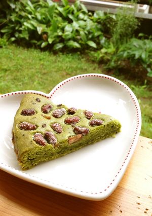 抹茶と甘納豆のヨーグルトケーキ-レシピのメイン写真