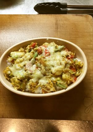 さばフレークのアボカドライカレー-レシピのメイン写真