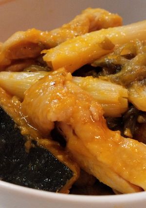 ポン酢と塩麹で♪南瓜のネギ鶏煮-レシピのメイン写真