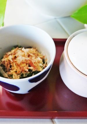 モロヘイヤの常備菜★便秘の方におすすめ！-レシピのメイン写真