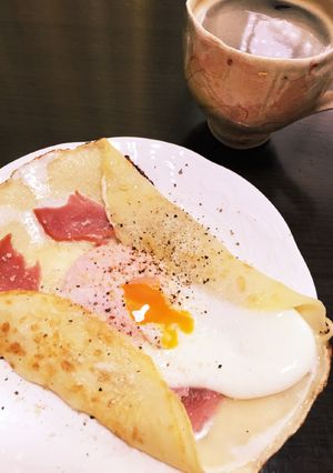 一人ランチ、朝食に♡簡単クレープ！-レシピのメイン写真