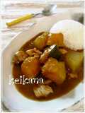 圧力鍋で超簡単コロとろ冬瓜かぼちゃカレー