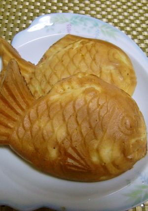 ★手作り粒あんで美味しい＊たい焼き＊♪-レシピのメイン写真