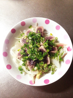 鰹と香味野菜のサラダ-レシピのメイン写真