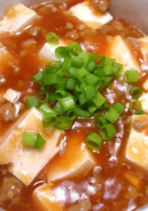ランチに簡単！ 麻婆チリ豆腐丼！-レシピのメイン写真